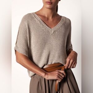 Brochu Walker Gaia Tee in Moonstone